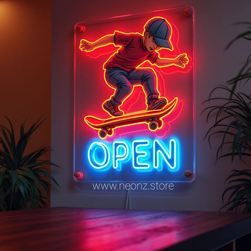 Open Signs For Skate Shops