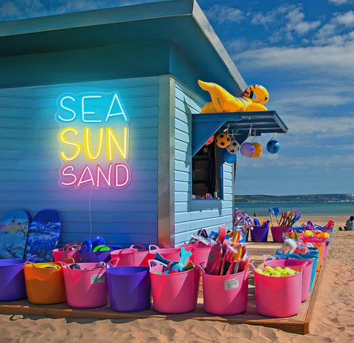 Sea Sun Sand Led Sign