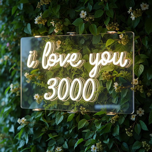 I Love You 3000 – LED Neon Wall Sign