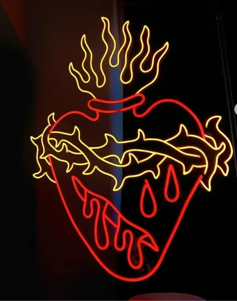 Sacred Heart LED Neon Sign