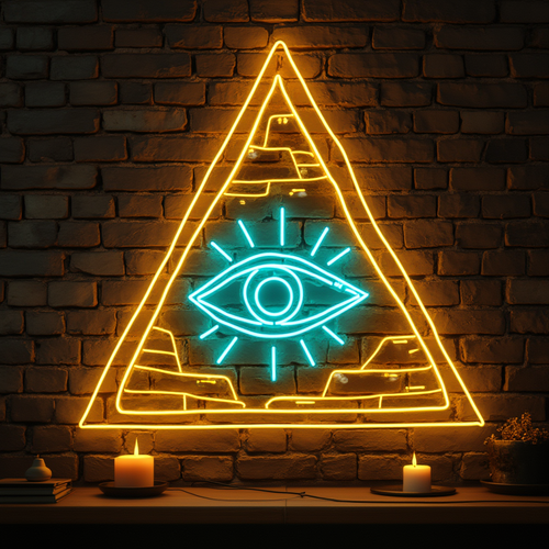 Illuminati Eye LED Neon Sign