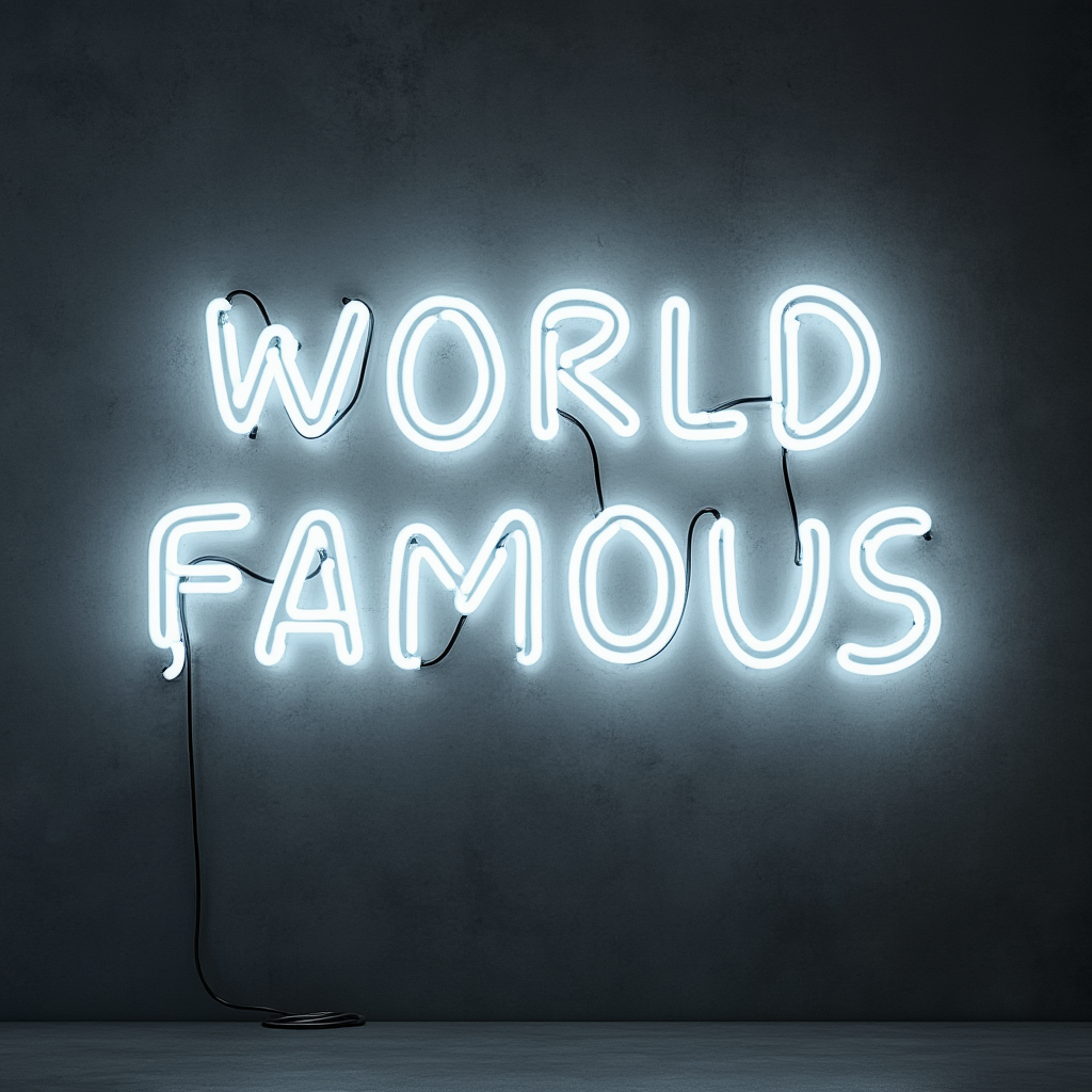 World Famous Neon Sign | Neon Zombie