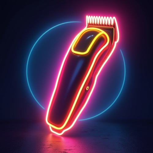 NeoGlow Precision Trimmer™ – Light Up Your Style